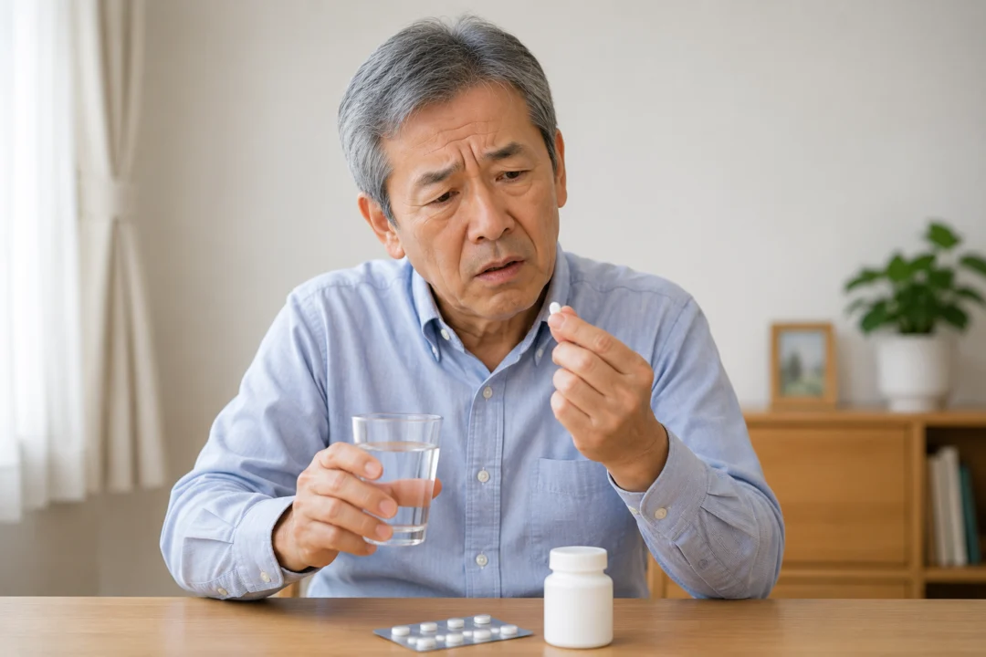 薬を間違って多く飲んでしまった人