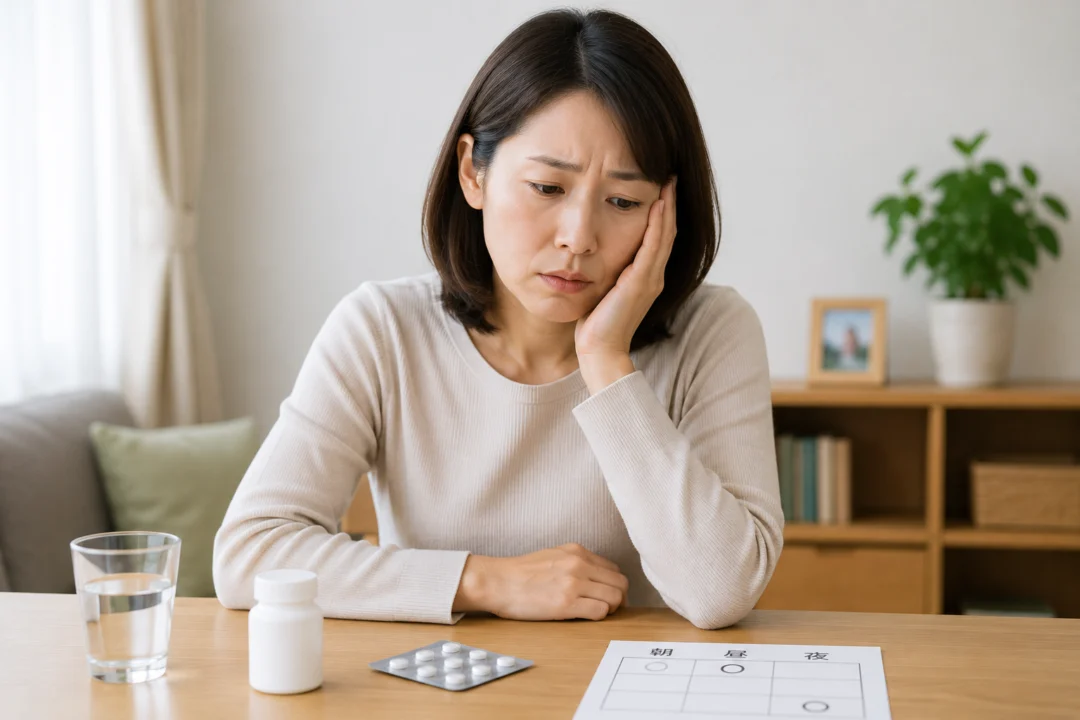 薬を飲むことを忘れてしまう人